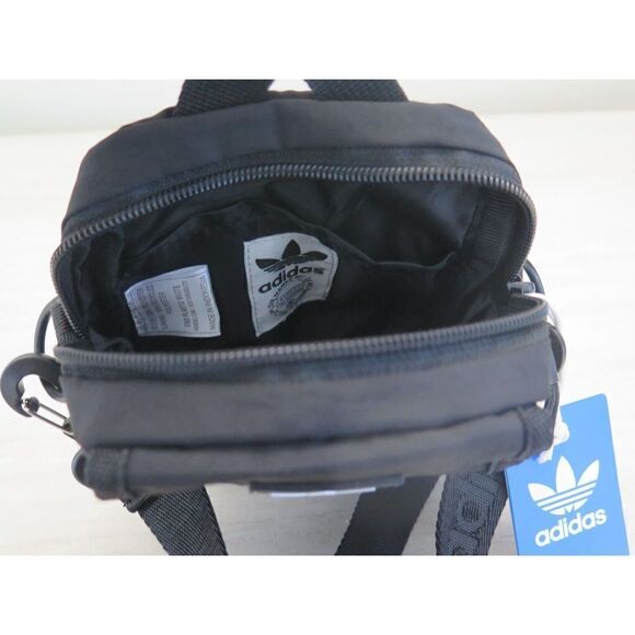 adidas EV7572 Unisex Black National Festival Crossbody Shoulder Bag - Picture 5 of 9